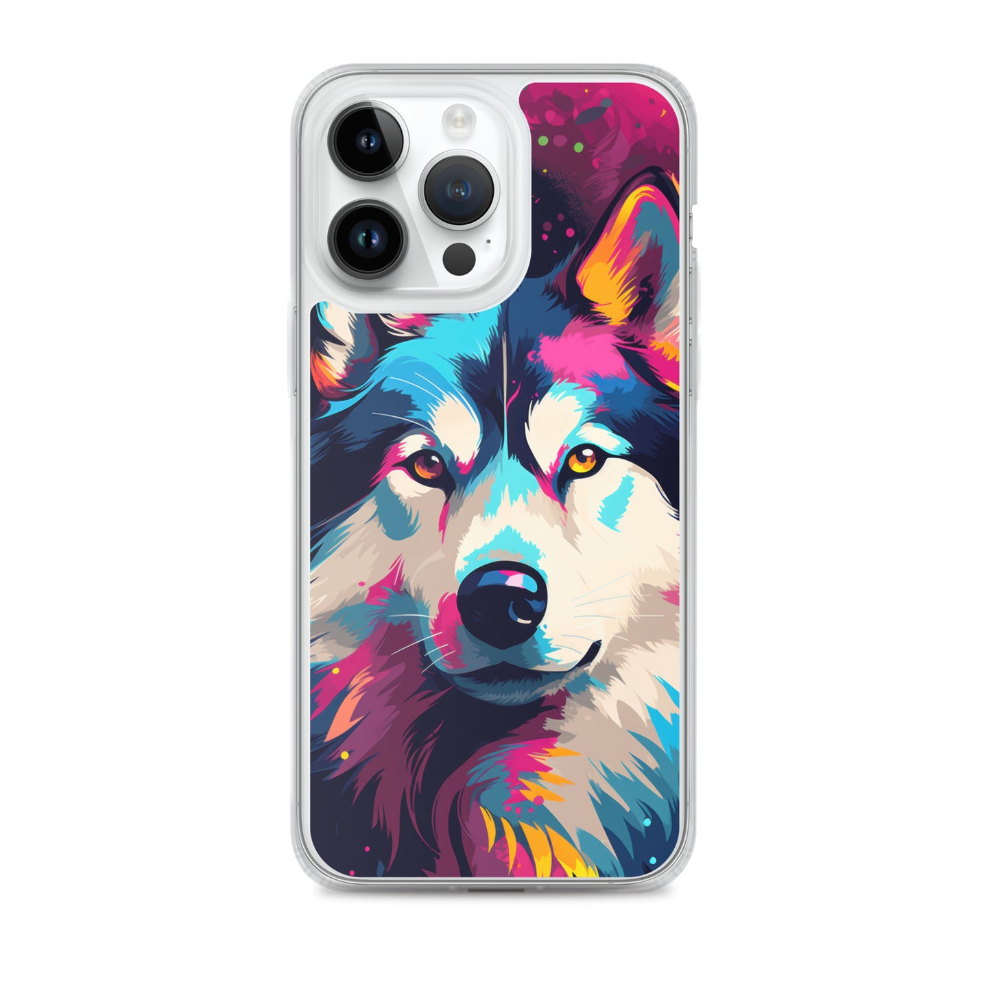 iPhone Case Painted Siberian Huskie