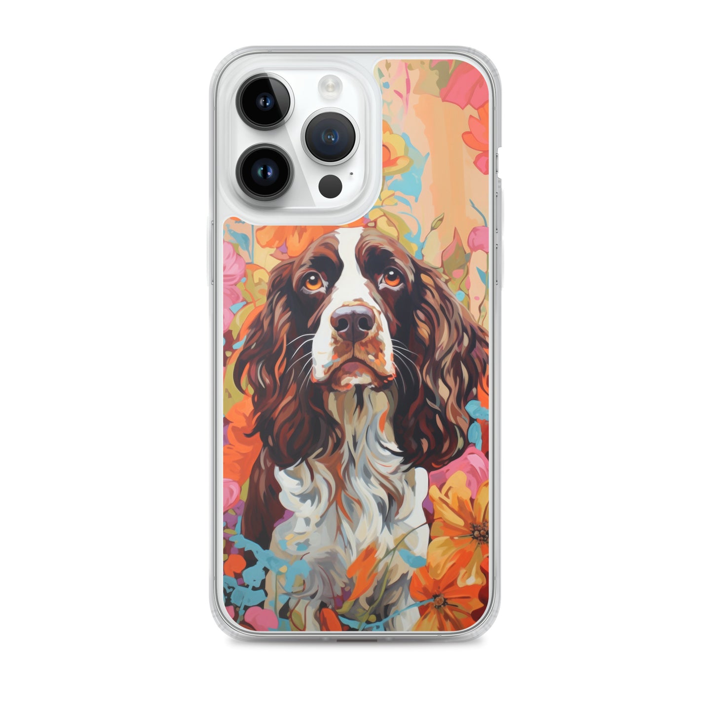 iPhone Case Painted English Springer Spaniel