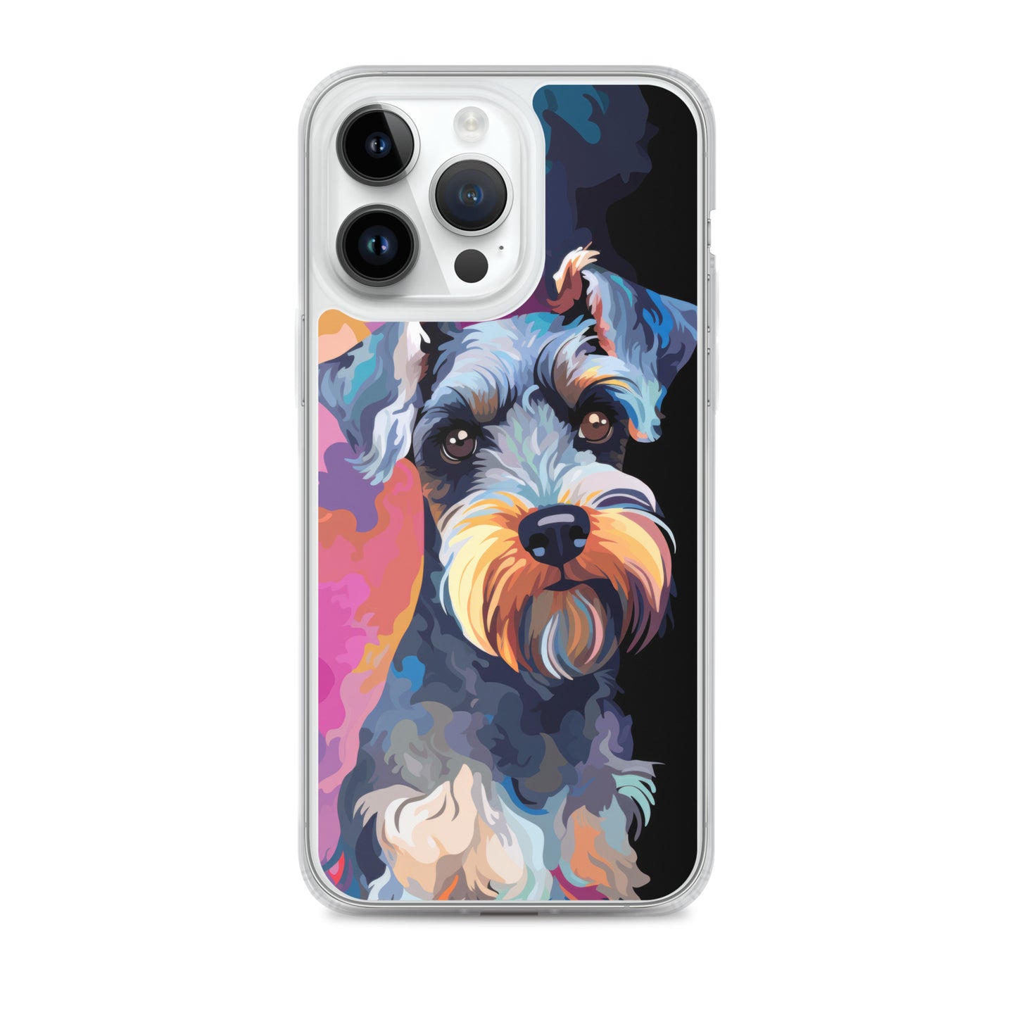 iPhone Case Painted Schnauzer