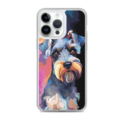 iPhone Case Painted Schnauzer