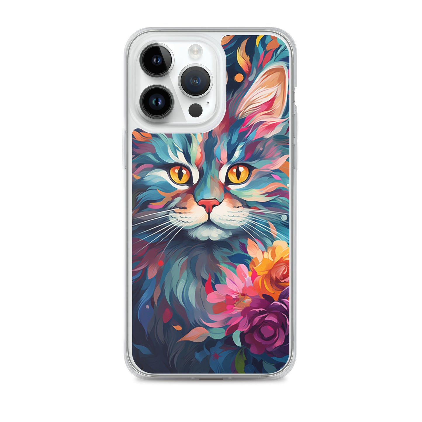 Painted Cat iPhone Case
