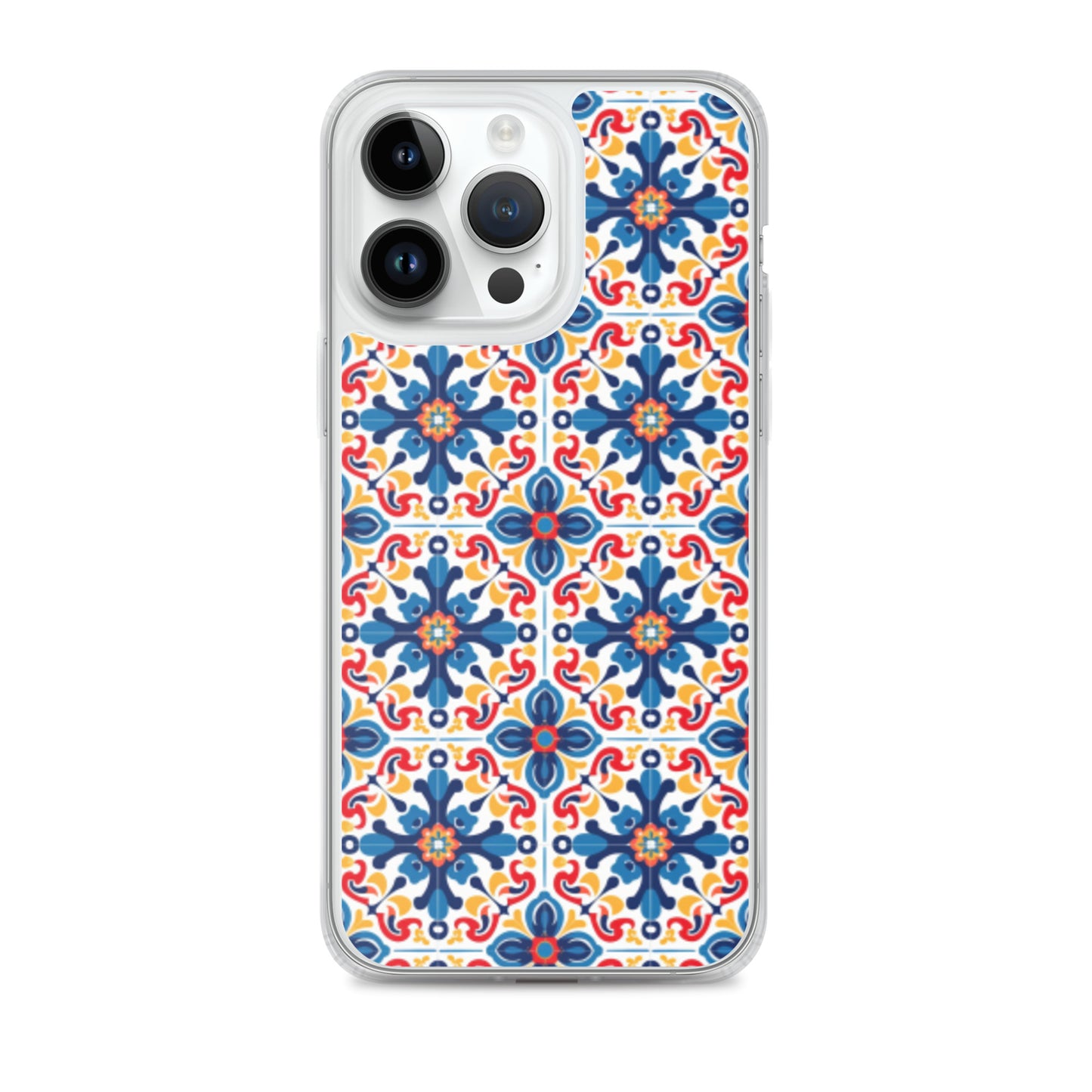 iPhone Case Talavera Tiles Blue and Red