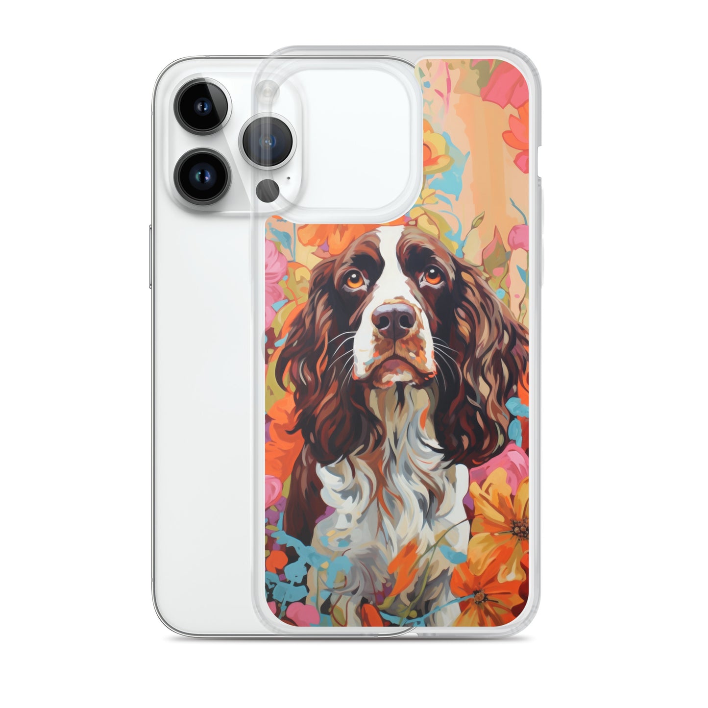 iPhone Case Painted English Springer Spaniel