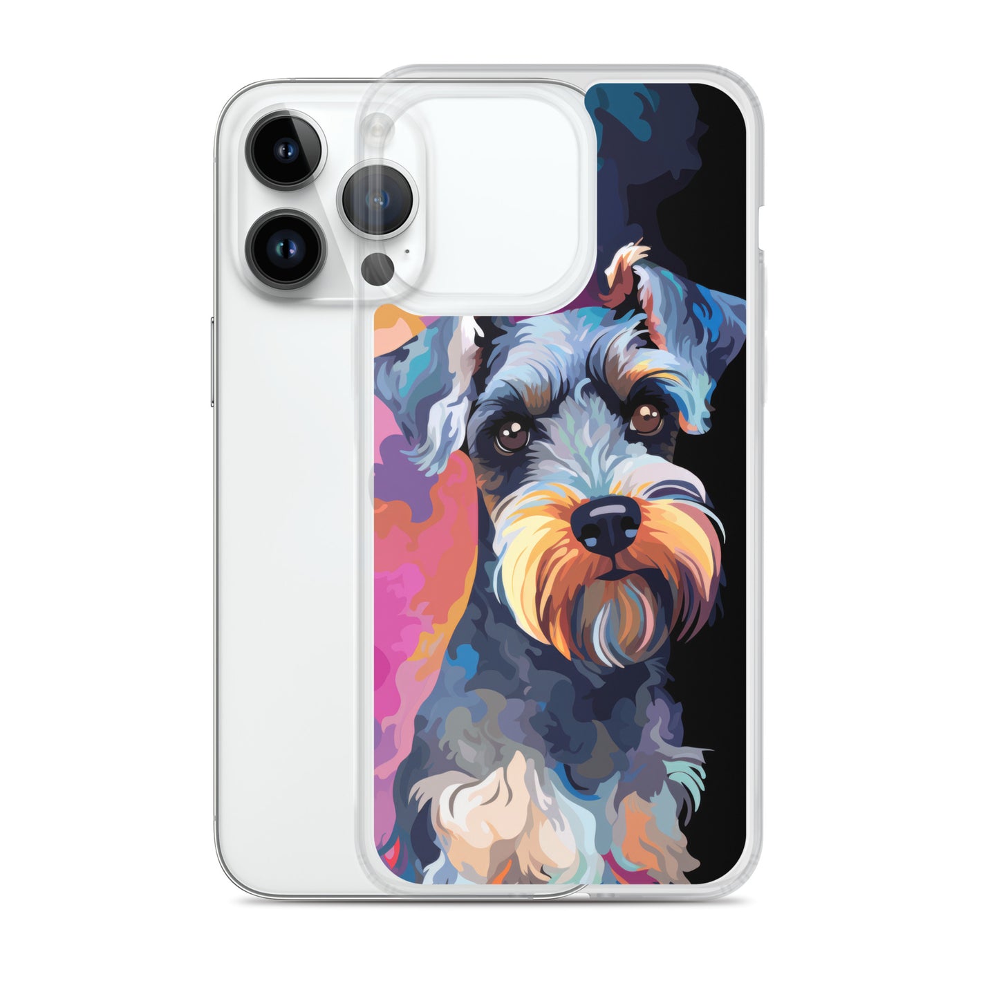 iPhone Case Painted Schnauzer