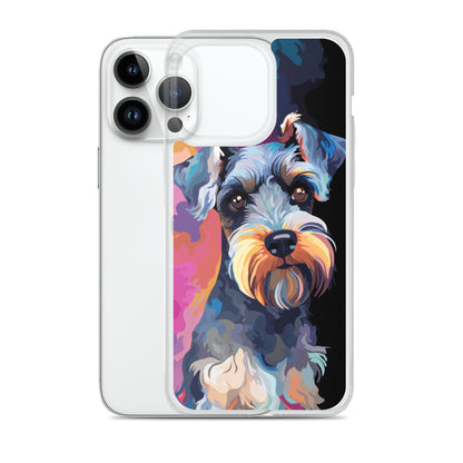 iPhone Case Painted Schnauzer