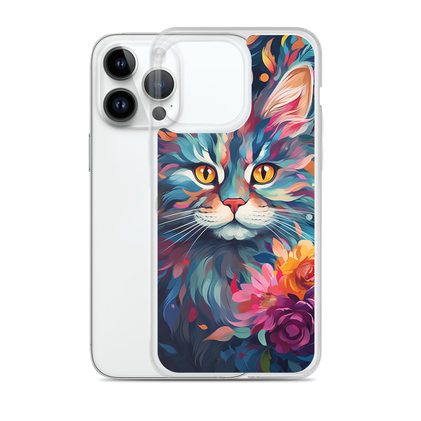 Painted Cat iPhone Case