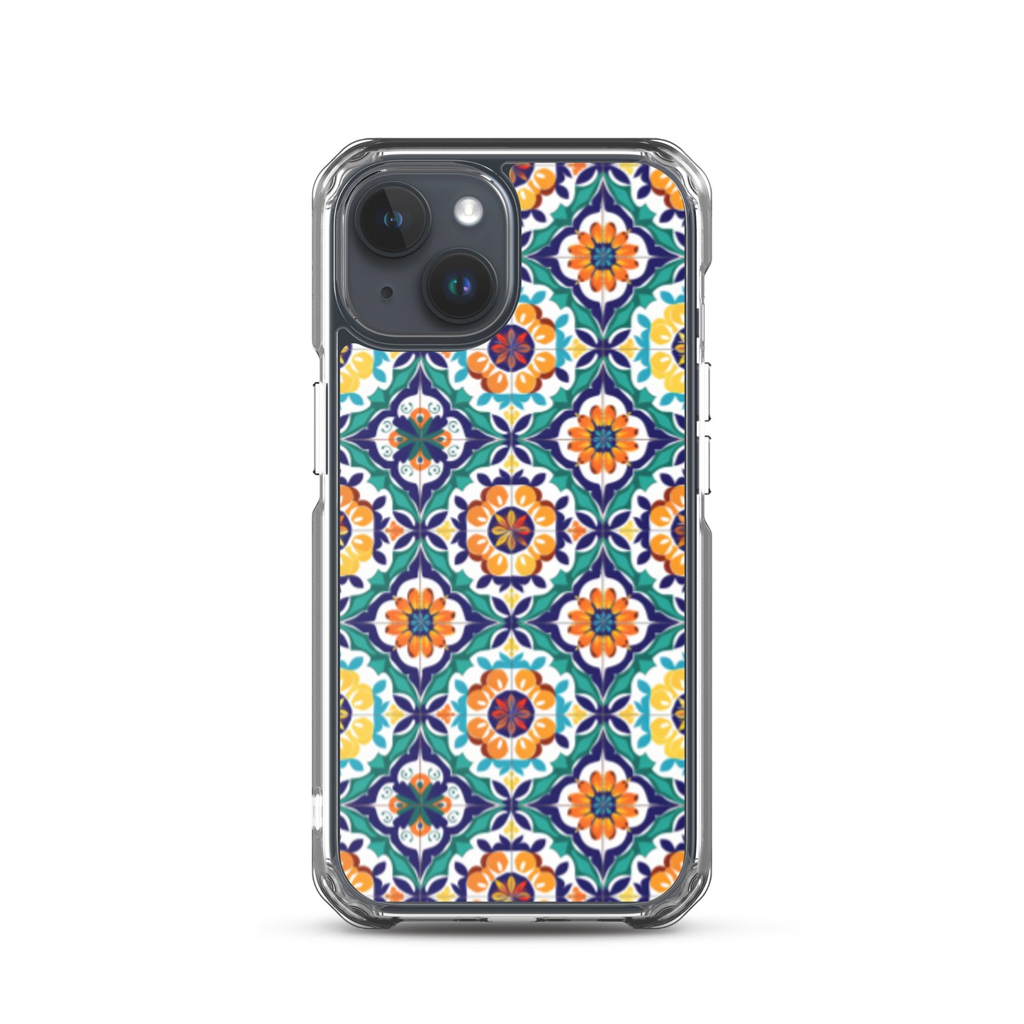 iPhone Case Talavera Tiles Green and Blue