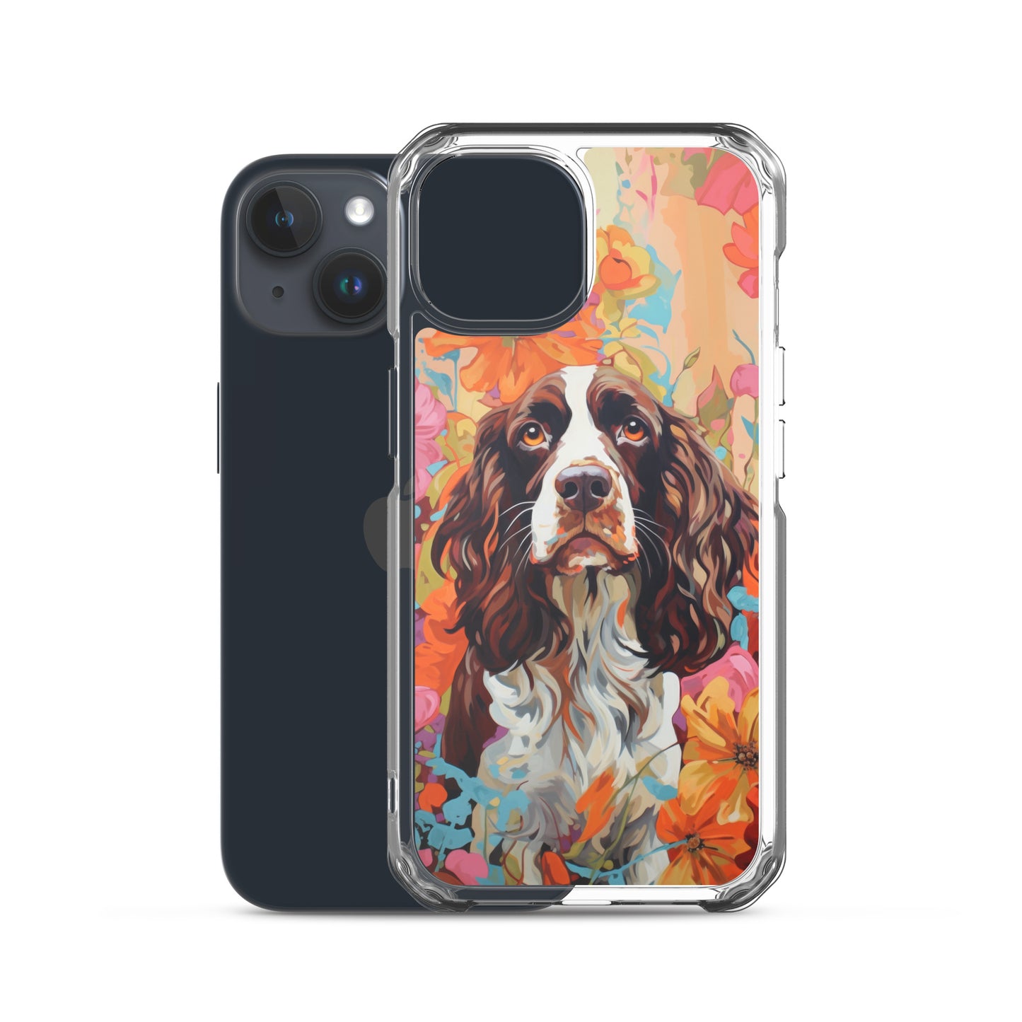 iPhone Case Painted English Springer Spaniel