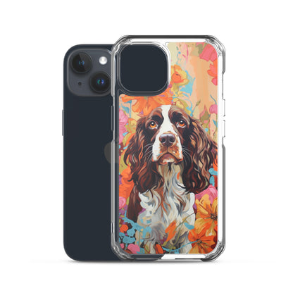 iPhone Case Painted English Springer Spaniel