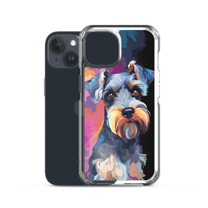 iPhone Case Painted Schnauzer