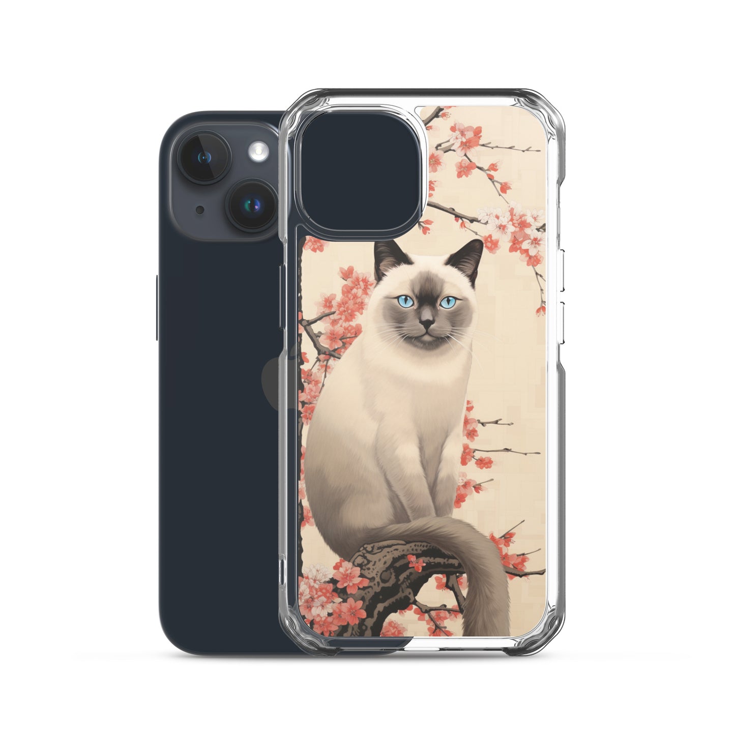 Ukiyo-e Siamese Cat iPhone Case