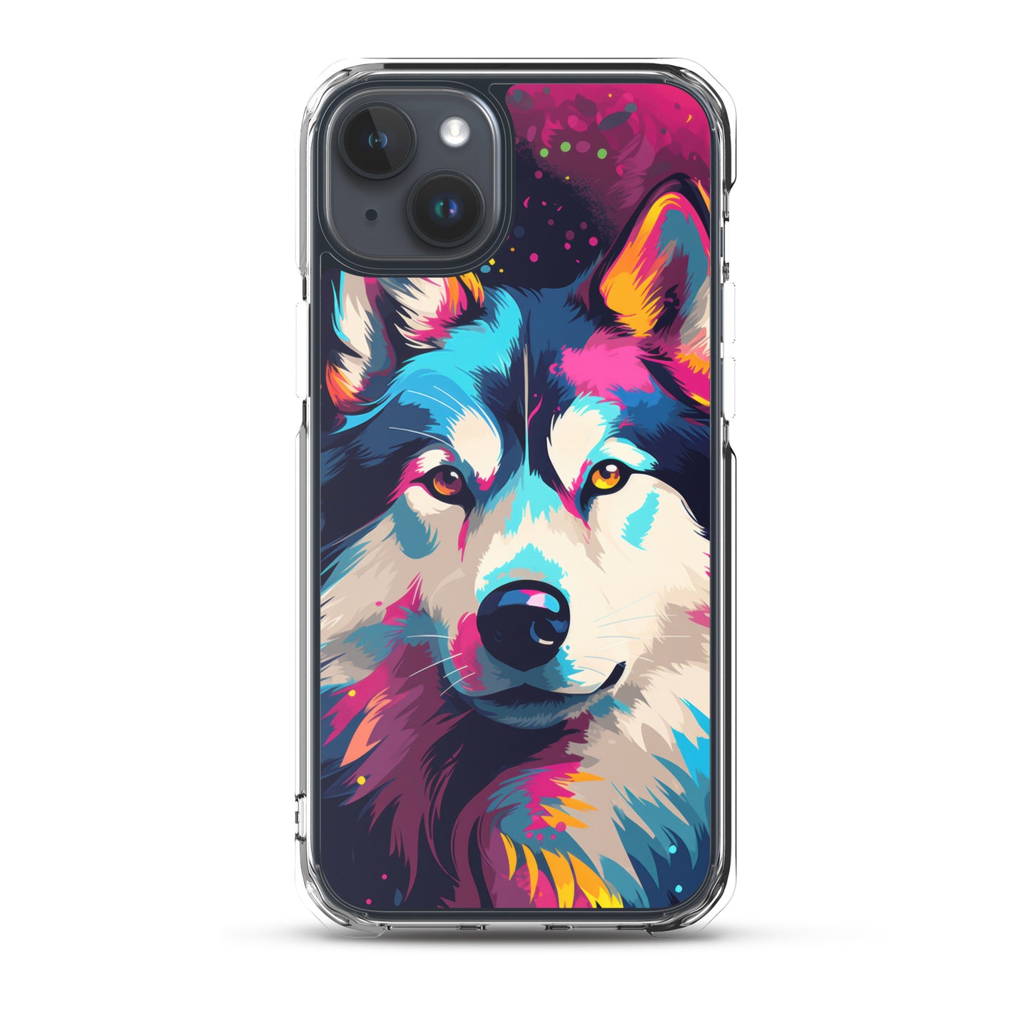 iPhone Case Painted Siberian Huskie