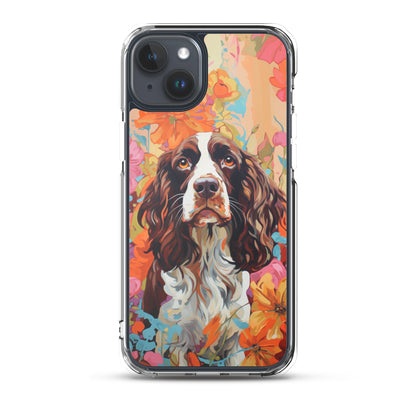 iPhone Case Painted English Springer Spaniel