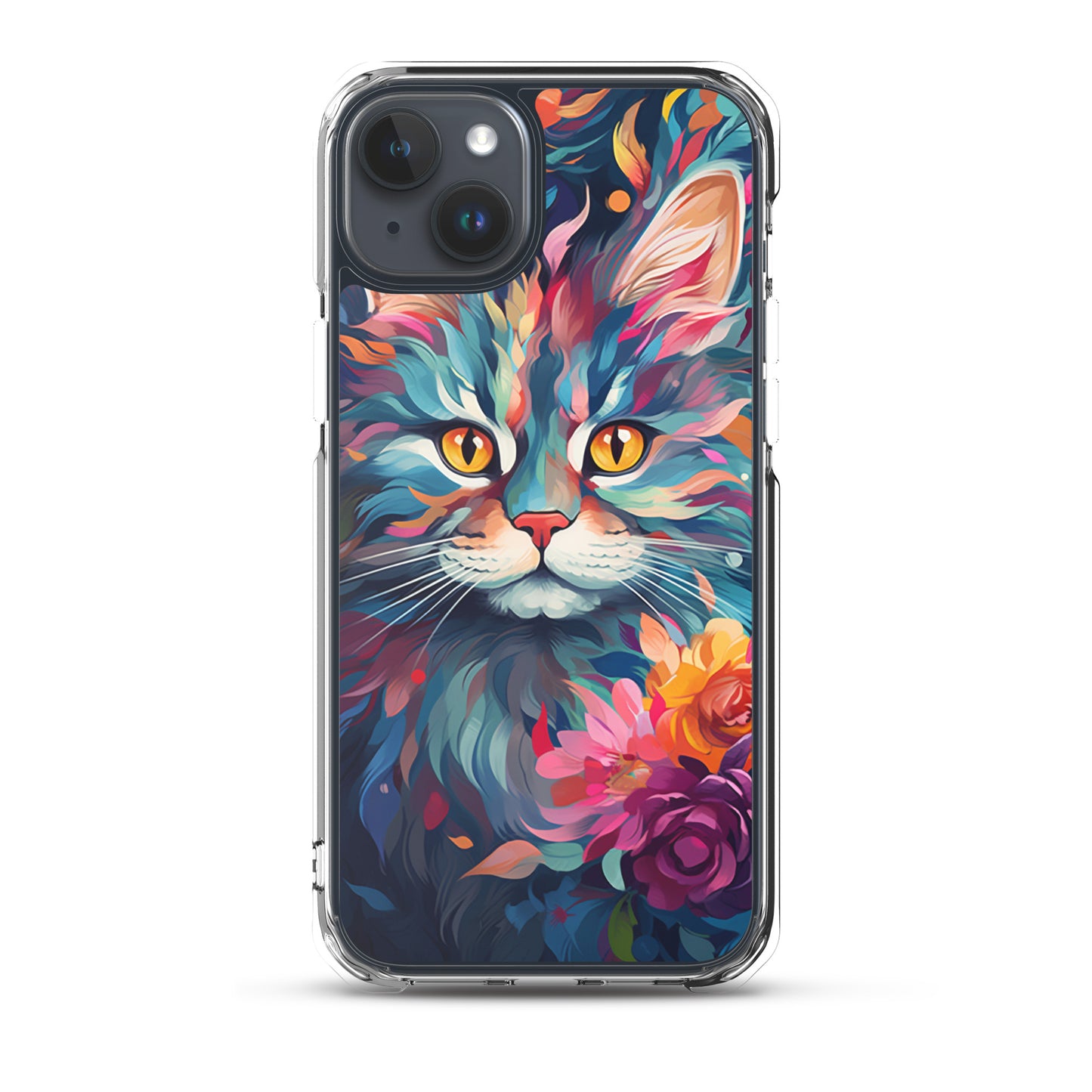 Painted Cat iPhone Case