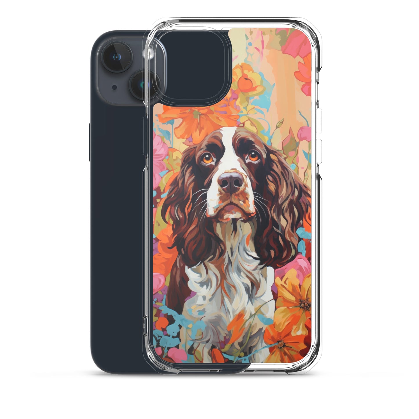 iPhone Case Painted English Springer Spaniel
