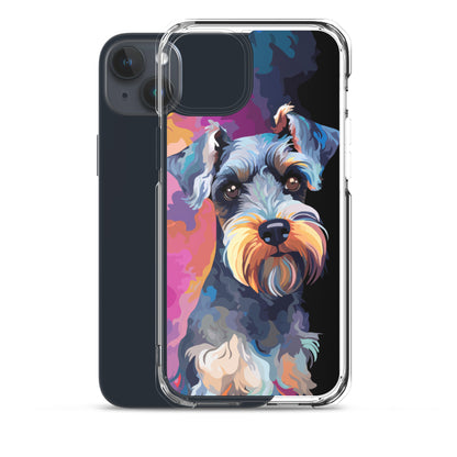 iPhone Case Painted Schnauzer