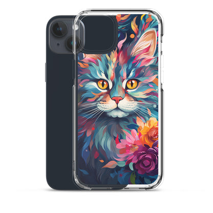 Painted Cat iPhone Case