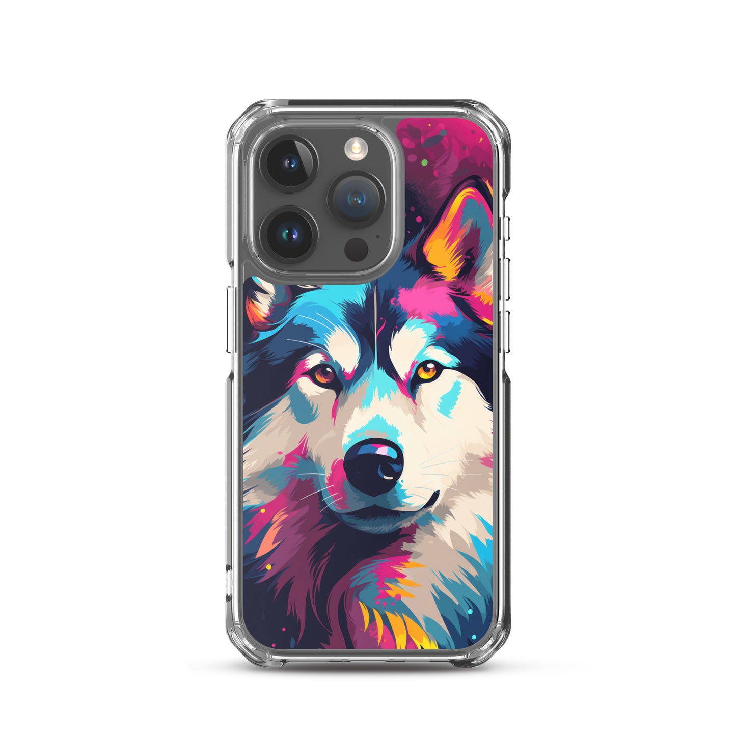 iPhone Case Painted Siberian Huskie
