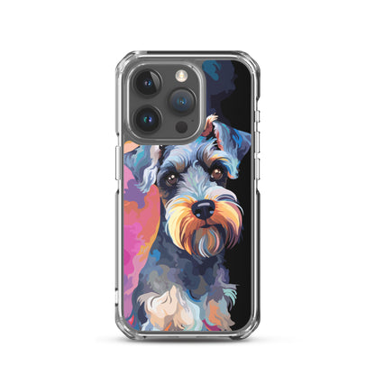 iPhone Case Painted Schnauzer