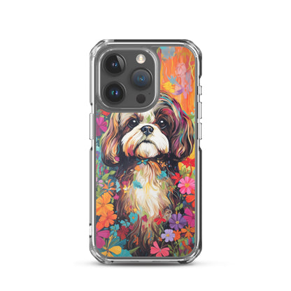 iPhone Case Painted Shih Tzu