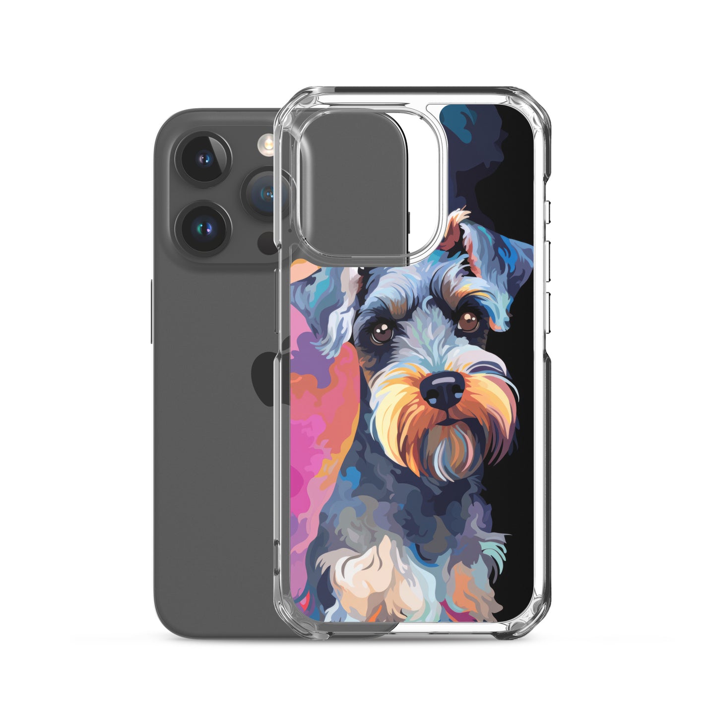 iPhone Case Painted Schnauzer