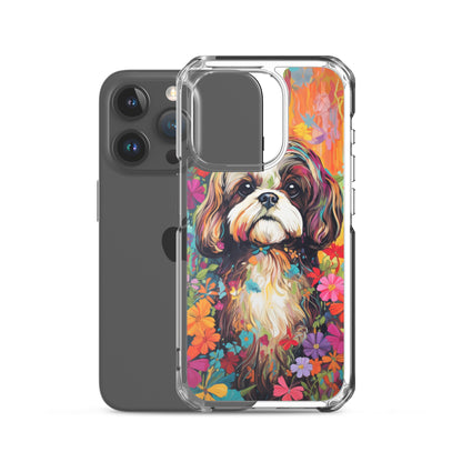 iPhone Case Painted Shih Tzu