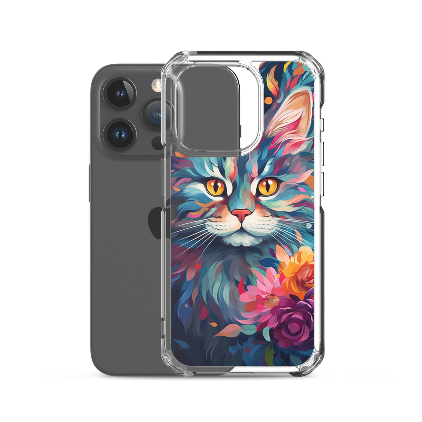 Painted Cat iPhone Case