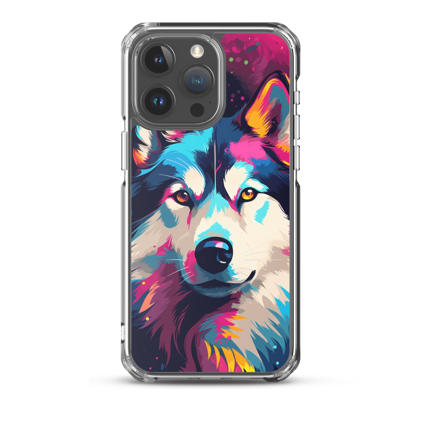 iPhone Case Painted Siberian Huskie