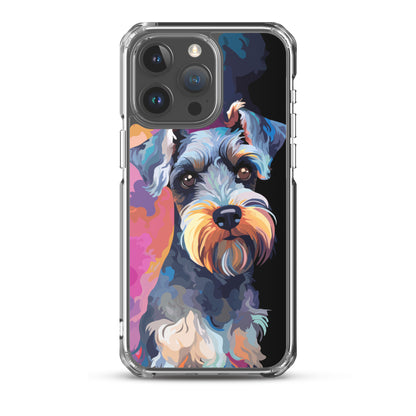 iPhone Case Painted Schnauzer