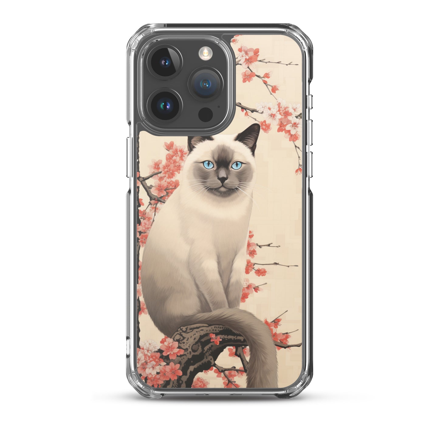 Ukiyo-e Siamese Cat iPhone Case
