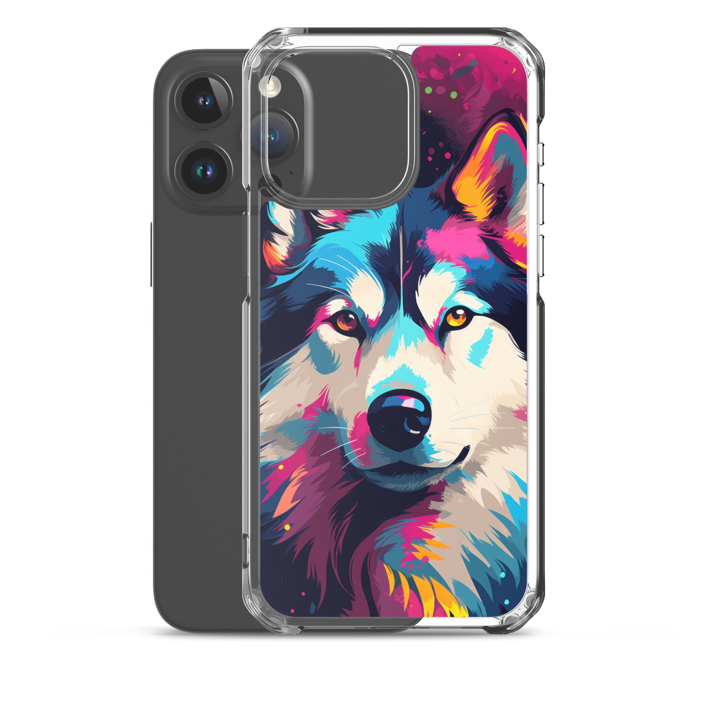 iPhone Case Painted Siberian Huskie
