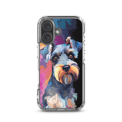 iPhone Case Painted Schnauzer