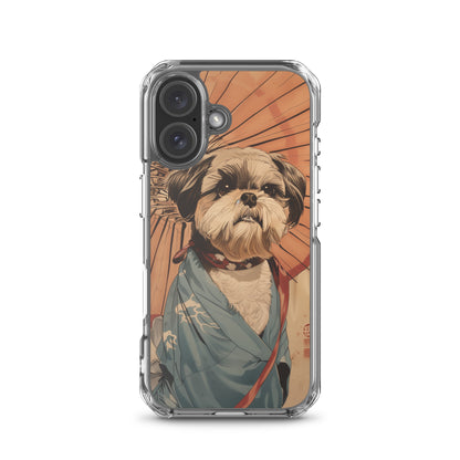 Ukiyo-e Style Shih Tzu iPhone Case