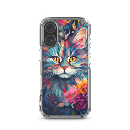 Painted Cat iPhone Case