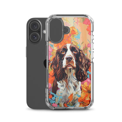 iPhone Case Painted English Springer Spaniel