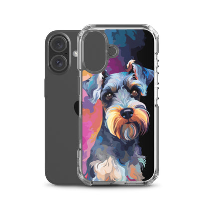 iPhone Case Painted Schnauzer