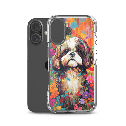 iPhone Case Painted Shih Tzu