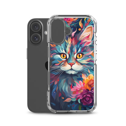 Painted Cat iPhone Case