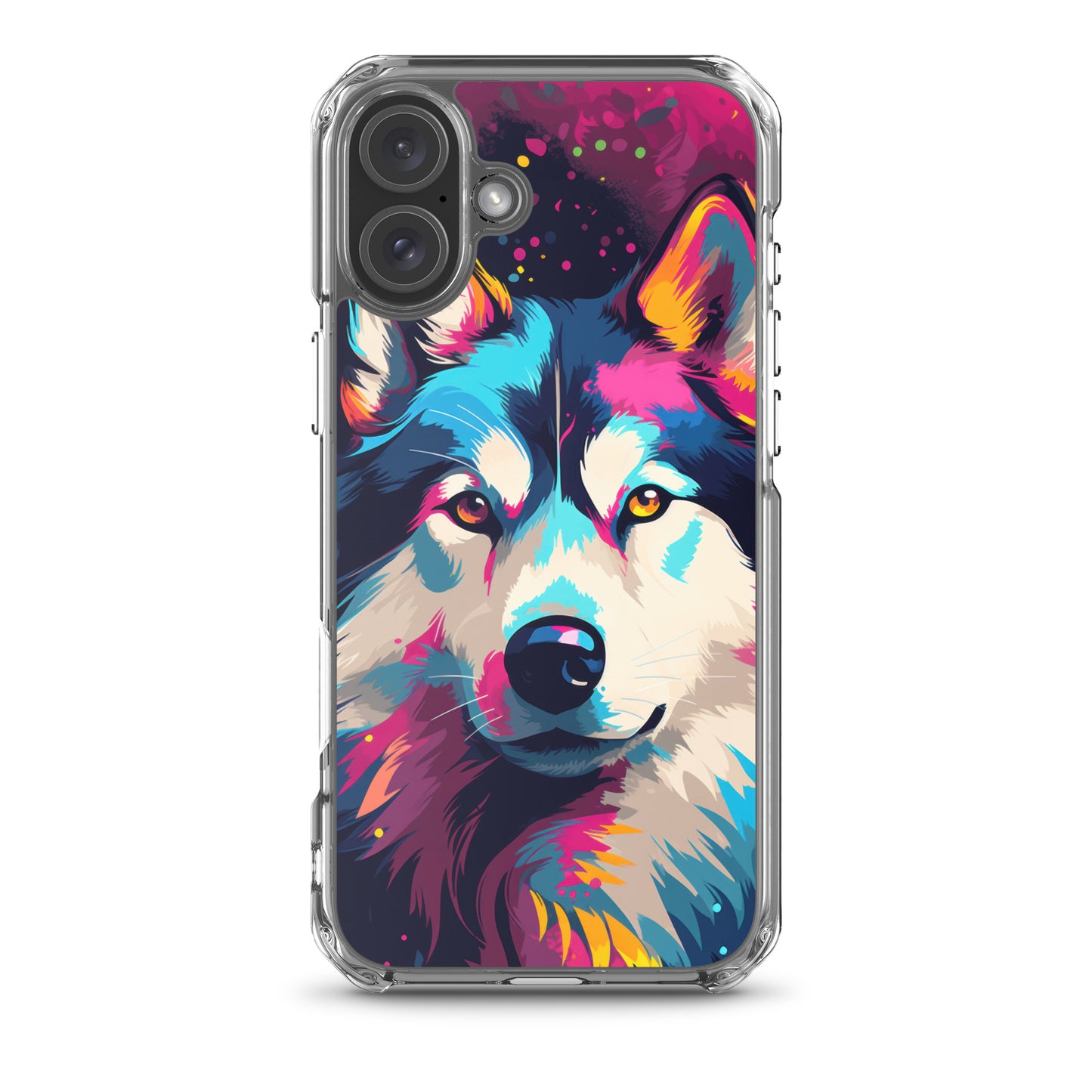 iPhone Case Painted Siberian Huskie