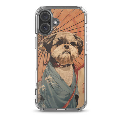 Ukiyo-e Style Shih Tzu iPhone Case