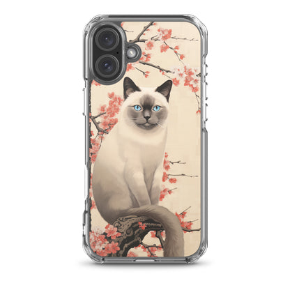 Ukiyo-e Siamese Cat iPhone Case