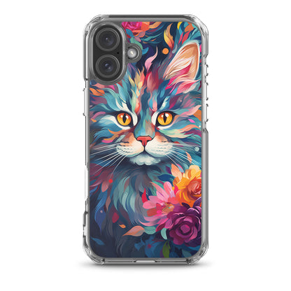 Painted Cat iPhone Case