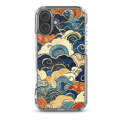 iPhone Case Stylized Clouds