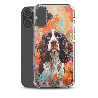 iPhone Case Painted English Springer Spaniel