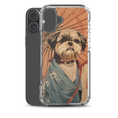 Ukiyo-e Style Shih Tzu iPhone Case
