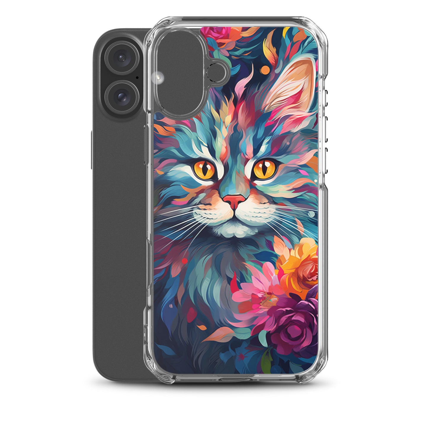 Painted Cat iPhone Case
