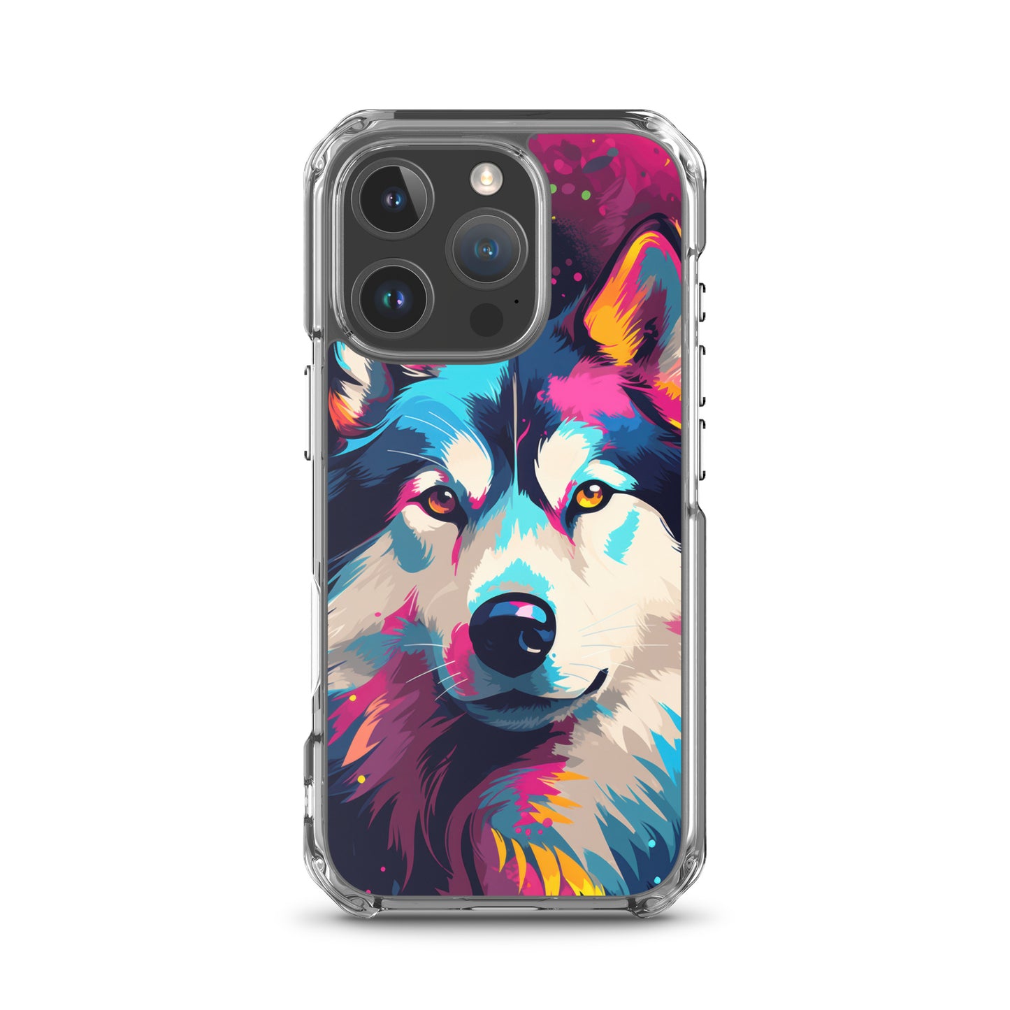 iPhone Case Painted Siberian Huskie