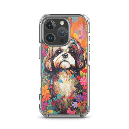 iPhone Case Painted Shih Tzu