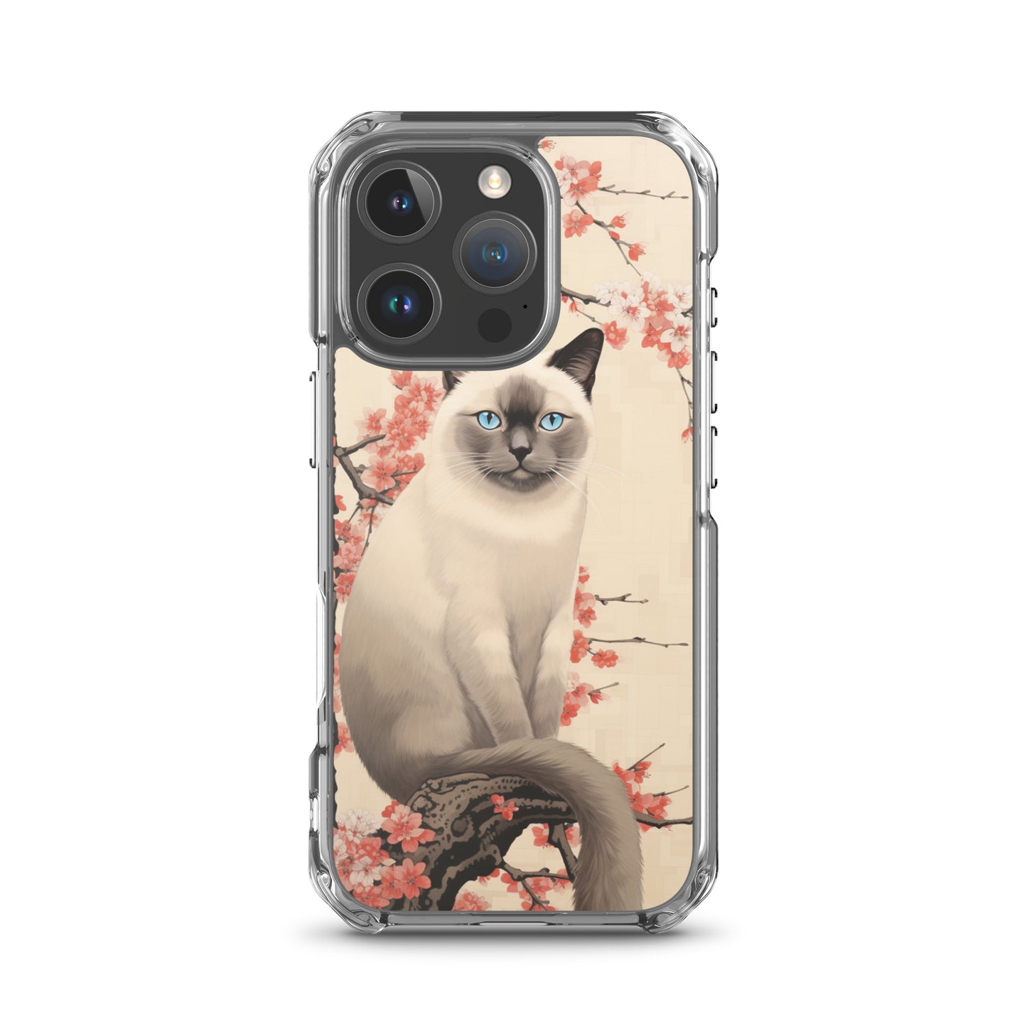 Ukiyo-e Siamese Cat iPhone Case