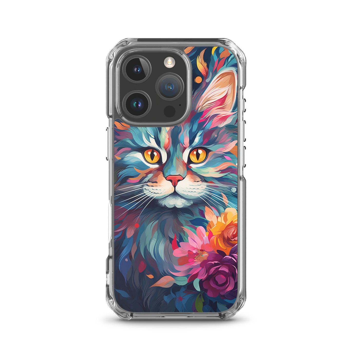 Painted Cat iPhone Case